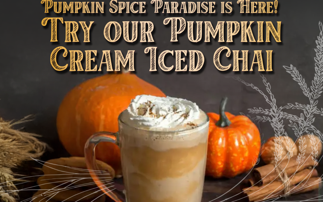 Promotional post of the pumpkin spiced drink