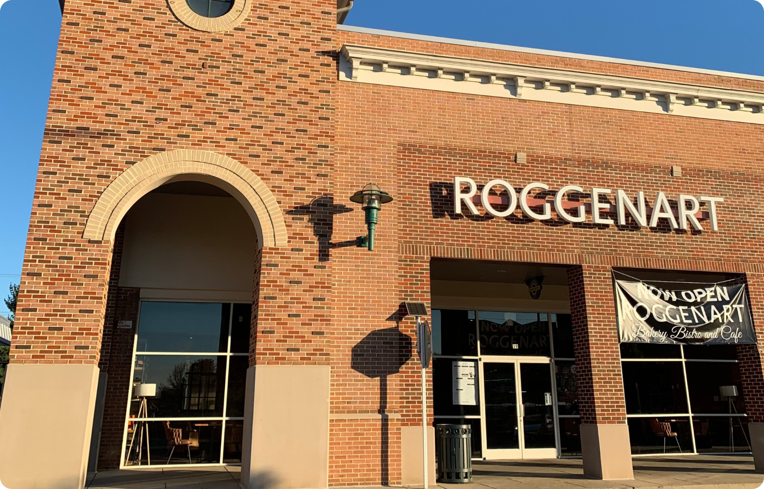 View of the Roggenart Bakery Bistro and Cafe